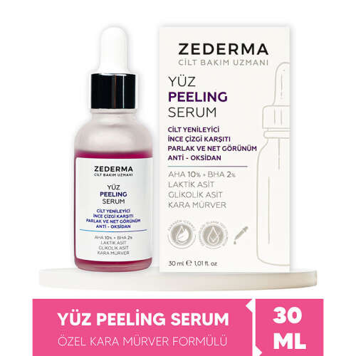 Zederma Yüz Peeling Serum 30 ml - 3